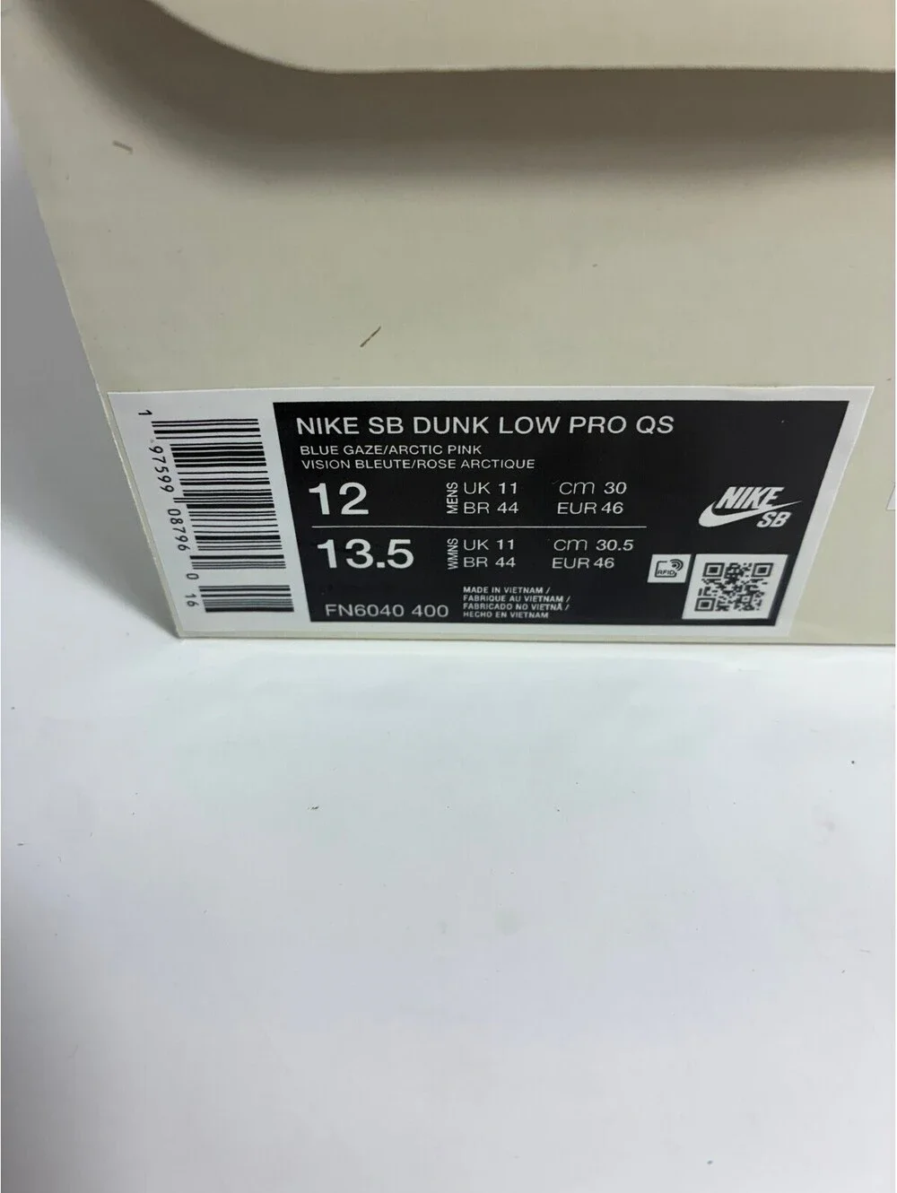 Size 12 - Nike SB Dunk Low Pro SB Verdy Visty